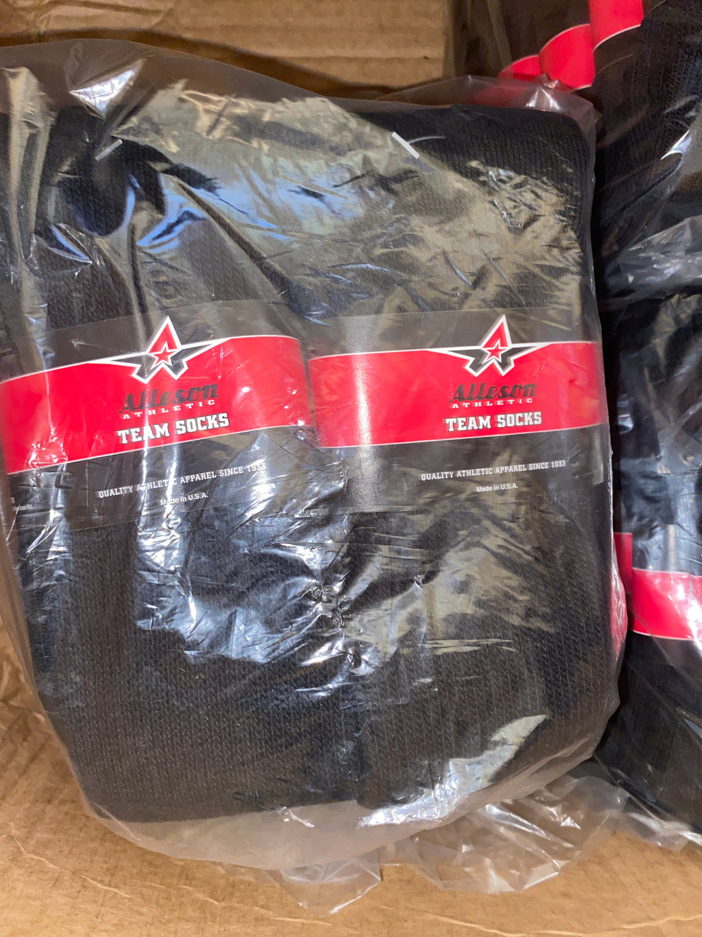 Alleson Athletic Team Soccer Socks – Black